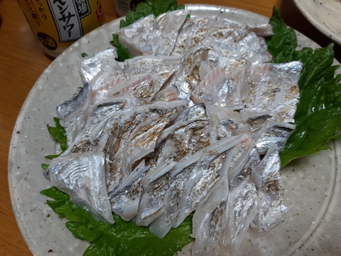 太刀魚の炙り 刺身 レシピ 作り方 By ゆいちゃん ママ 楽天レシピ 太刀魚の炙り 刺身 レシピ 作り方 By ゆいちゃん ママ 楽天レシピ